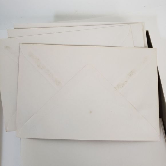 Vintage 60s Season's Greetings Christmas Stationery Set Embossed 24 Sheets Bells - Picture 5 of 11